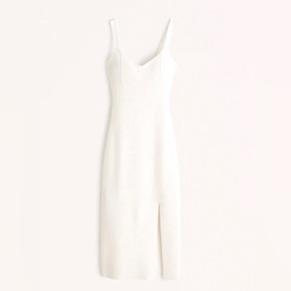 Abercrombie corset sweater midi dress size medium